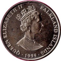 2 Pounds - Elizabeth II Sir Ernest Henry Shackleton