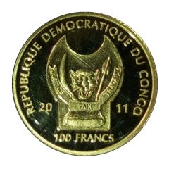 100 Francs Canadian Maple Leaf