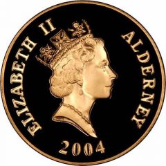 5 Pounds - Elizabeth II The Rocket, Gold Proof