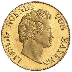 1 Kreuzer - Louis I Gold Pattern