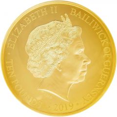 10 Pounds - Elizabeth II D-Day Landing 06.30, Gold Proof