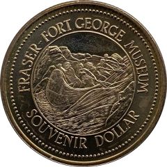Souvenir Dollar - Fraser-Fort George Museum Prince George, BC