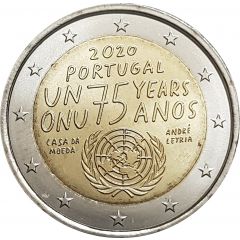 2 Euros 75th anniversary of United Nations