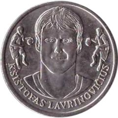 Official Lithuanian Basketball Players Medal Collection Kšištofas Lavrinovičius