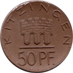 50 Pfennig - Kitzingen