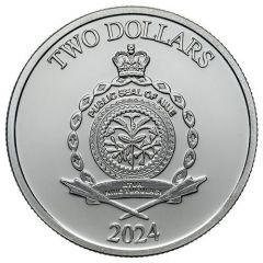 2 Dollars - Charles III Sword of Truth