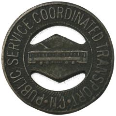 1 Fare - Public Service Coordinated Transport Newark, New Jersey