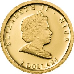 2 Dollars - Elizabeth II Spinner Dolphins