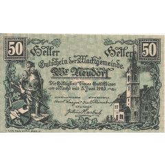 50 Heller Wiener Neudorf