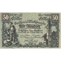 50 Heller Wiener Neudorf