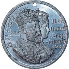Medal - Edward VII Coronation, Lerwick