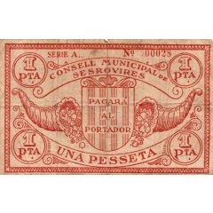 1 Peseta Sesrovires