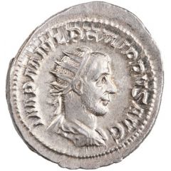 Antoninianus - Philippus I VIRTVS AVG, Virtus