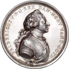 Medal - Frederik V Academy of Fine Arts
