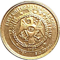 Medal - History of Gold Brasher Doubloon