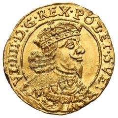 Dukat koronny - Władysław IV Waza Kraków mint