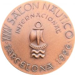 Medal - 35th international nautical exhibition in Barcelona 1996