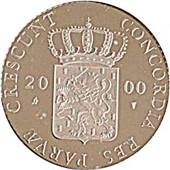 1 Ducat - Beatrix Overijssel, Silver Bullion Coinage