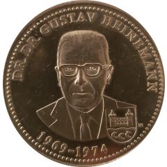 Medal - Gustav Heinemann