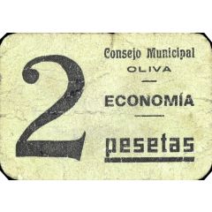 2 Pesetas Oliva