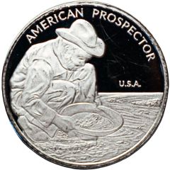 1 Ounce Silver - RMC American Prospector