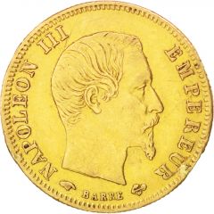 5 Francs - Napoleon III small head