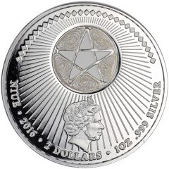 2 Dollars - Elizabeth II Approach of the Wise Men, 5-Pointed Star