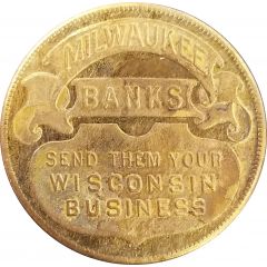 Token - Milwaukee Banks Milwaukee, Wisconsin