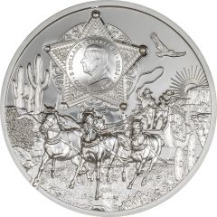 5 Dollars - Charles III Wild West
