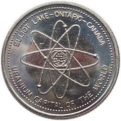 Medal - Ontario Bicentennial Elliot Lake, Ontario