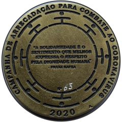 Medal - Brazilian Numismatic Society Fundraising Campaign to Combat Coronavirus