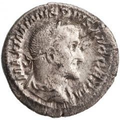Denarius - Maximinus Thrax P M TR P III COS P P