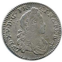 ⅙ Ecu - Louis XV Navarre, France, XX-S