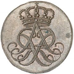 1 Pfennig - Frederick August I Pattern