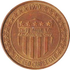 Medal - Rocky Mount, North Carolina, All-American City Texaco