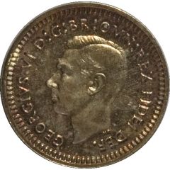 1 Penny - George VI 3rd Maundy issue