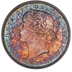 20 Cents - Victoria Specimen Pattern