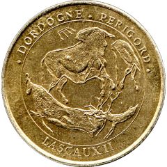 Monnaie de Paris Tourist Token - Lascaux II Le Diverticule Axial
