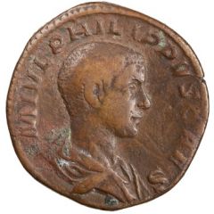Sestertius - Philippus II PRINCIPI IVVENTVTIS S C