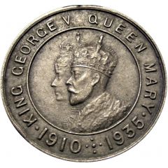 Medal - George V Silver Jubilee, Acton