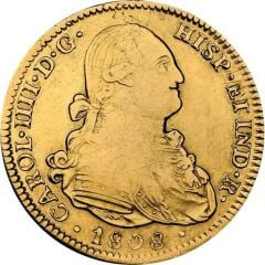 4 Escudos - Carlos IV