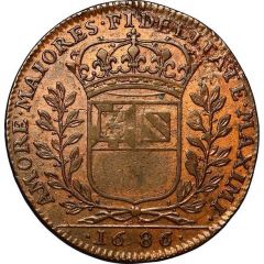 Jeton - États de Bourgogne - Maire de Dijon - Mathieu de Badier 2nd type