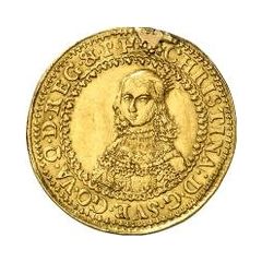 1 Ducat - Christina 1st portrait