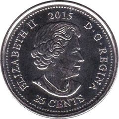25 Cents - Elizabeth II Remembrance