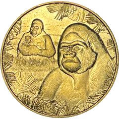 Monnaie de Paris Tourist Token - ZooParc de Beauval Gorille