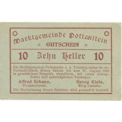 10 Heller Pottenstein