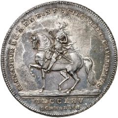 1 Thaler - Christian Frederick Charles Alexander