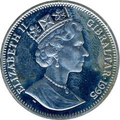 14 ECUs - Elizabeth II Richard the Lionheart