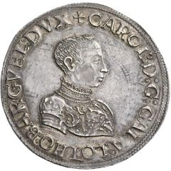 Thaler with shields - Charles III juvenile bust
