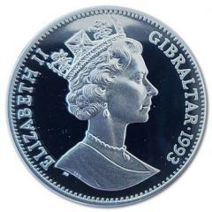 1 Crown - Elizabeth II Cetiosaurus, Silver Proof